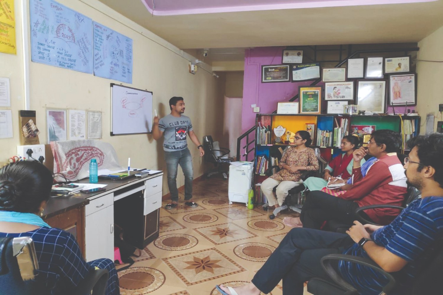 Knowledge club by team members