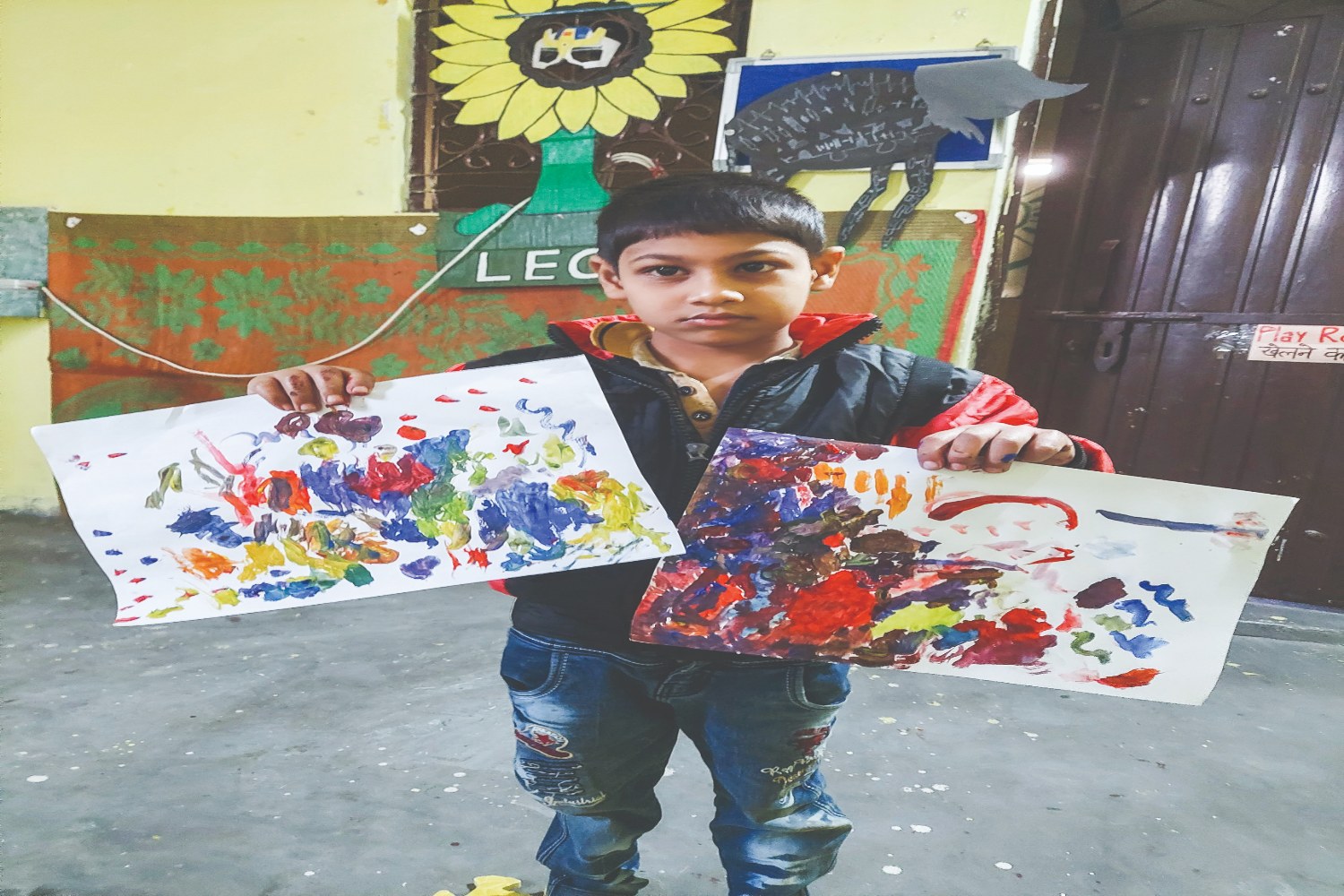 Journey of exploring art in an early childhood