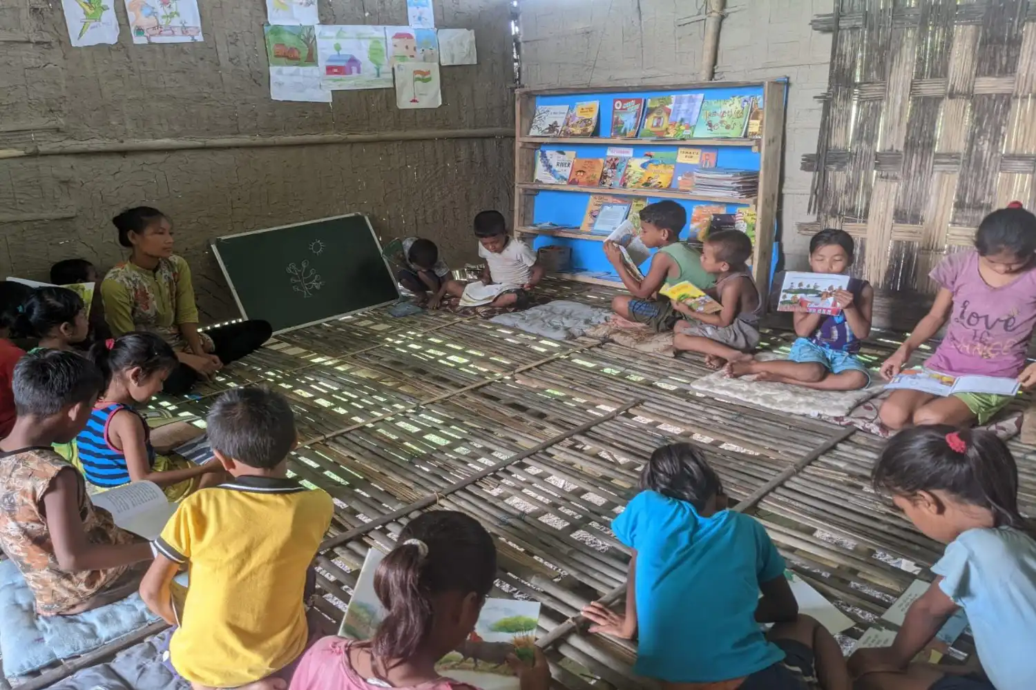 Students learning
