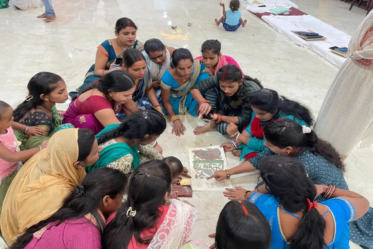 An activity during a capacity building program