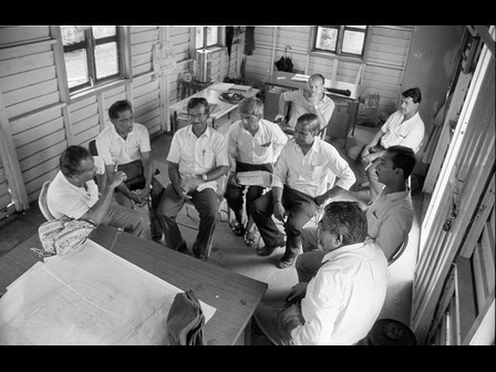Meeting with NCSM and CMC officers at Science City Camp Office in Calcutta