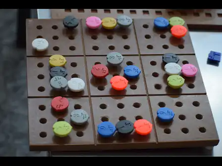 Tactile-braille-sudoku