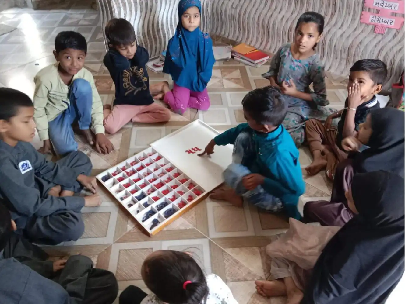 Building words from alphabets