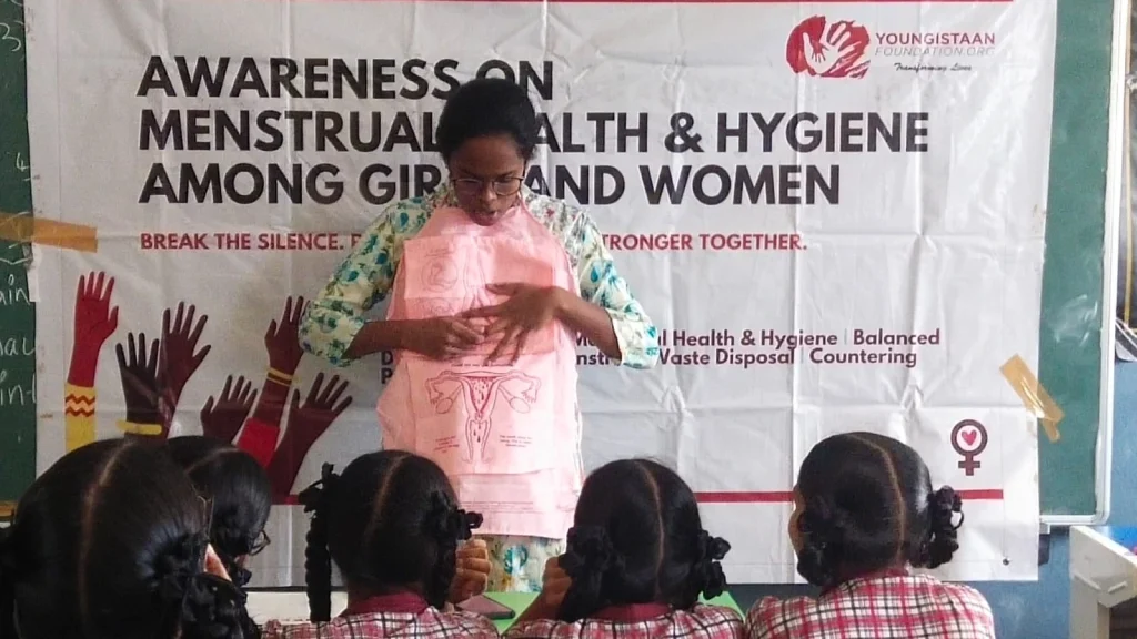 Awareness session on health and hygiene for Women in urban slums