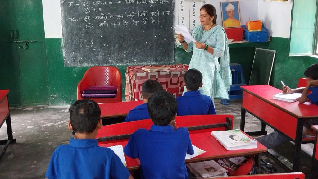 A Multi-Grade Classroom in Uttarakhand