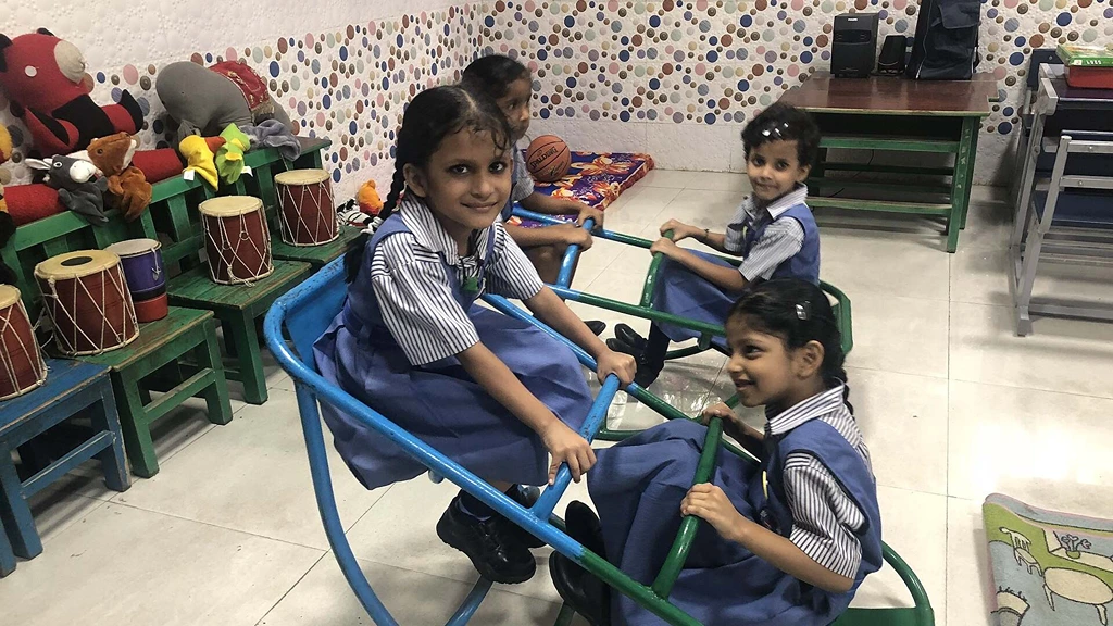 Happiness Class Activity in a Delhi Government School